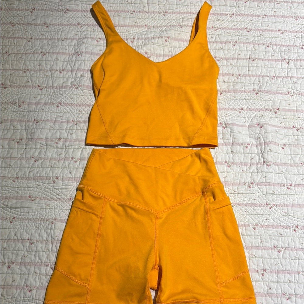 Yellow Athletic Set